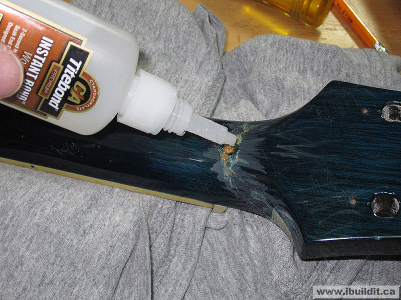 Steve Carmichael's Guitar Neck Repair IBUILDIT.CA